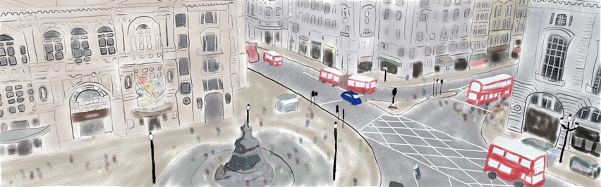 artwork titled 'Picadilly Circus'